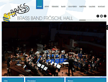 Tablet Screenshot of brassband.at